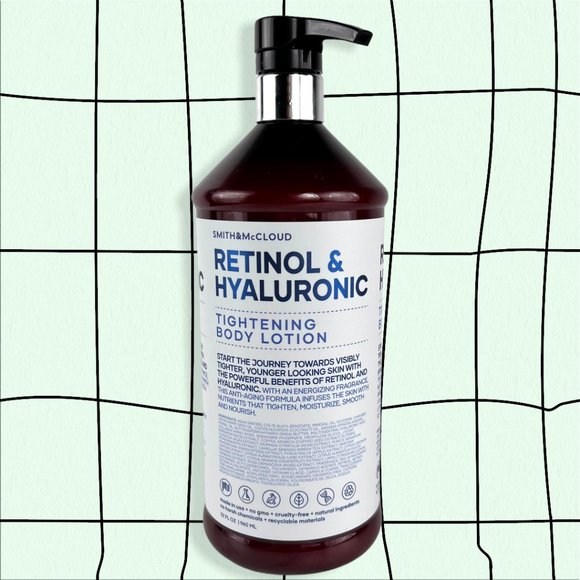 Smith & McCloud Other - Retinol & Hyaluronic Tightening Body Lotion Smith & McCloud 32 oz.
